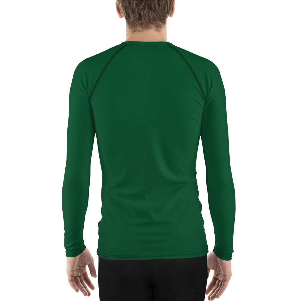 GG - Men's LS T-Shirt with Rash Guard - Forest Green