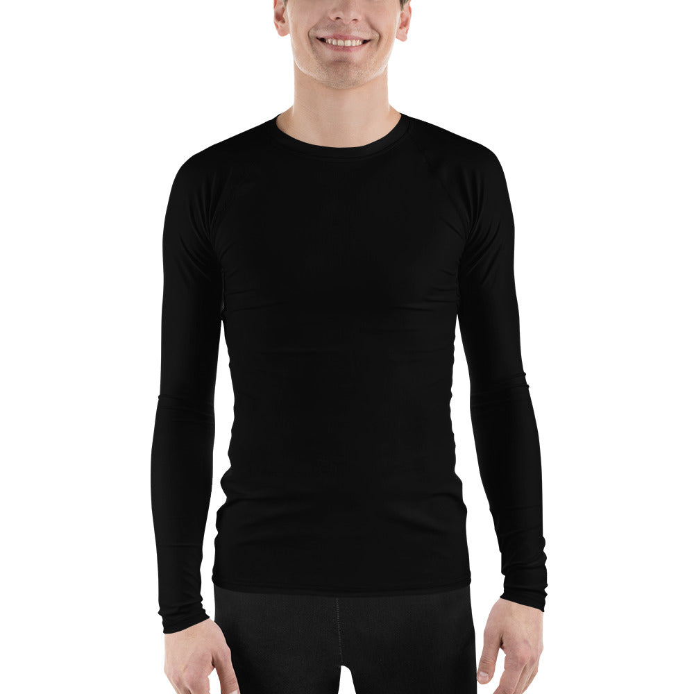 GG - Men's LS T-Shirt with Rash Guard - Black