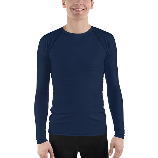 GG - Men's LS T-Shirt with Rash Guard - Navy