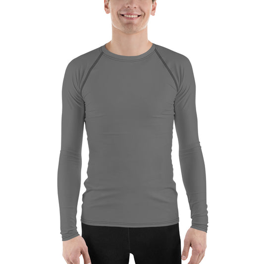 GG - Men's LS T-Shirt with Rash Guard - Grey