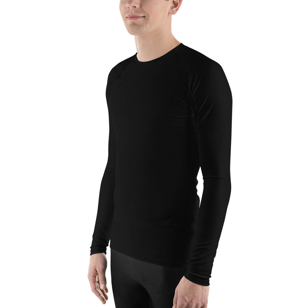 GG - Men's LS T-Shirt with Rash Guard - Black