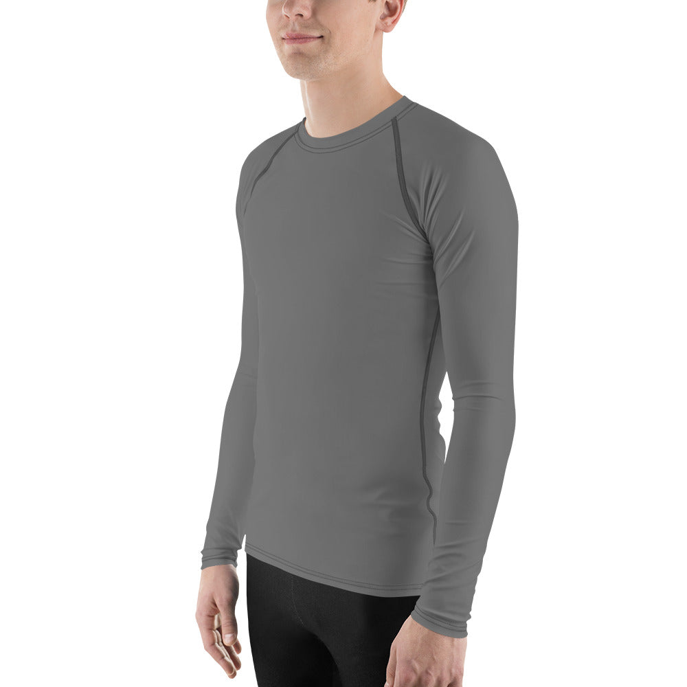 GG - Men's LS T-Shirt with Rash Guard - Grey