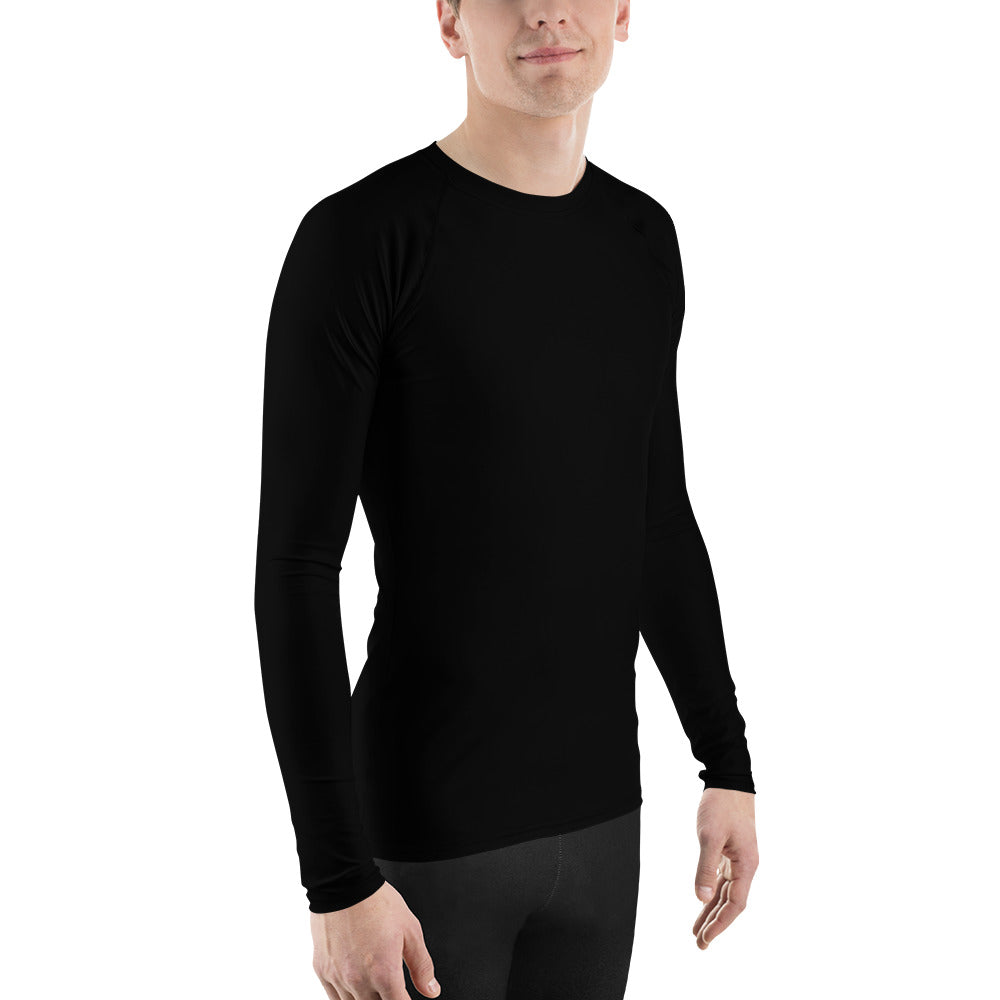 GG - Men's LS T-Shirt with Rash Guard - Black