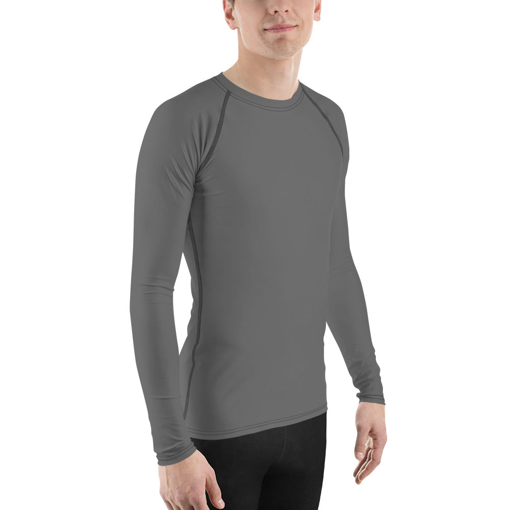 GG - Men's LS T-Shirt with Rash Guard - Grey