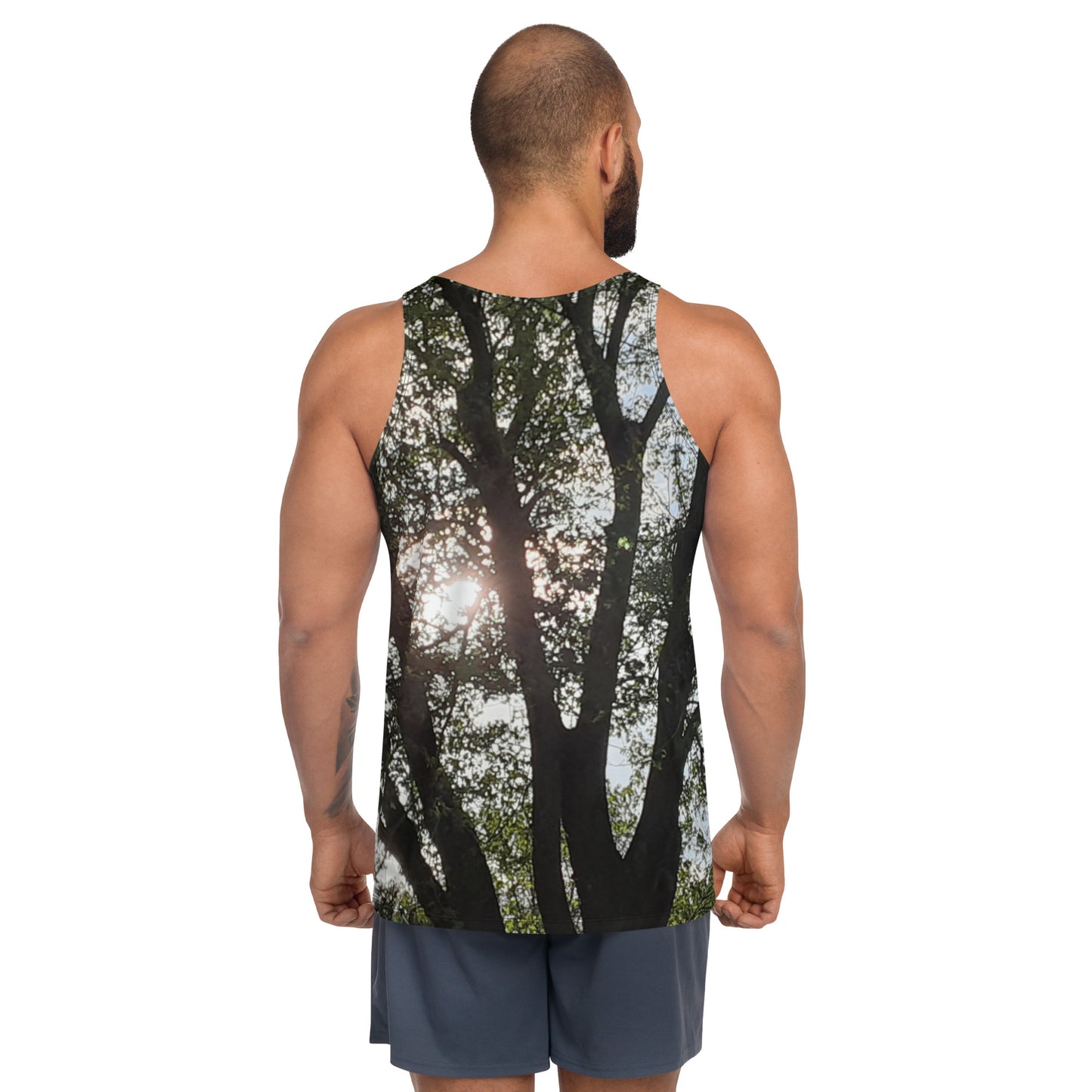 GG - Men's Tank Top - Trees & Sun