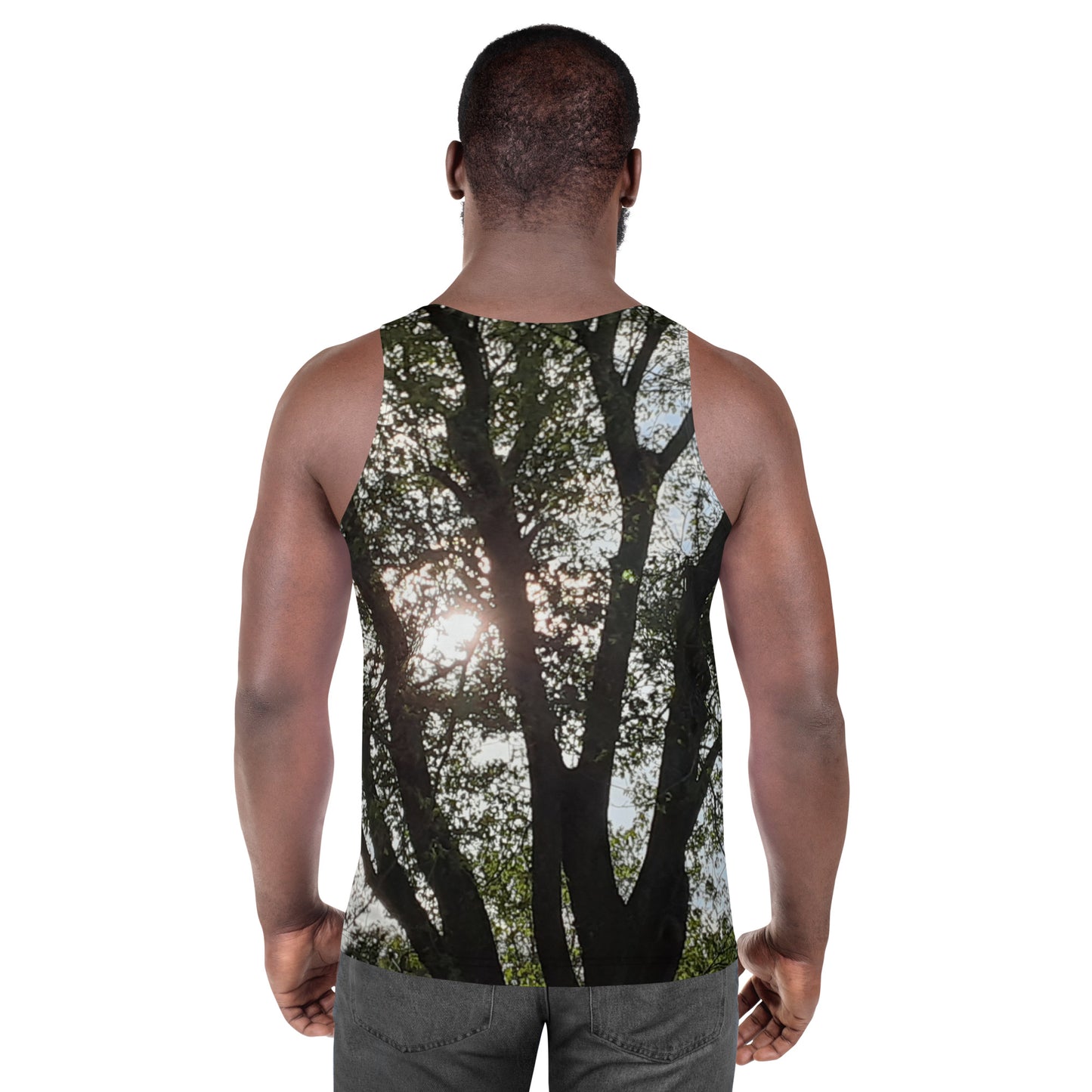 GG - Men's Tank Top - Trees & Sun