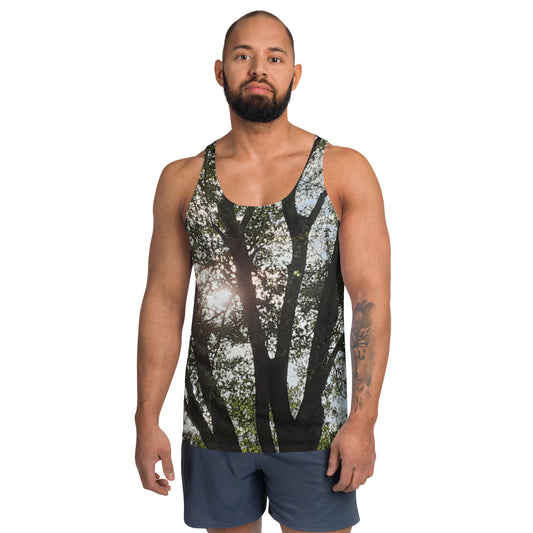 GG - Men's Tank Top - Trees & Sun