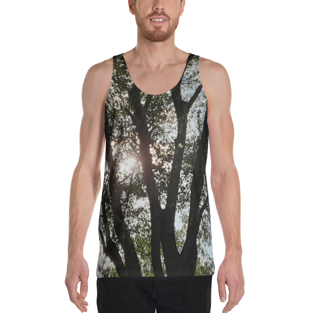 GG - Men's Tank Top - Trees & Sun