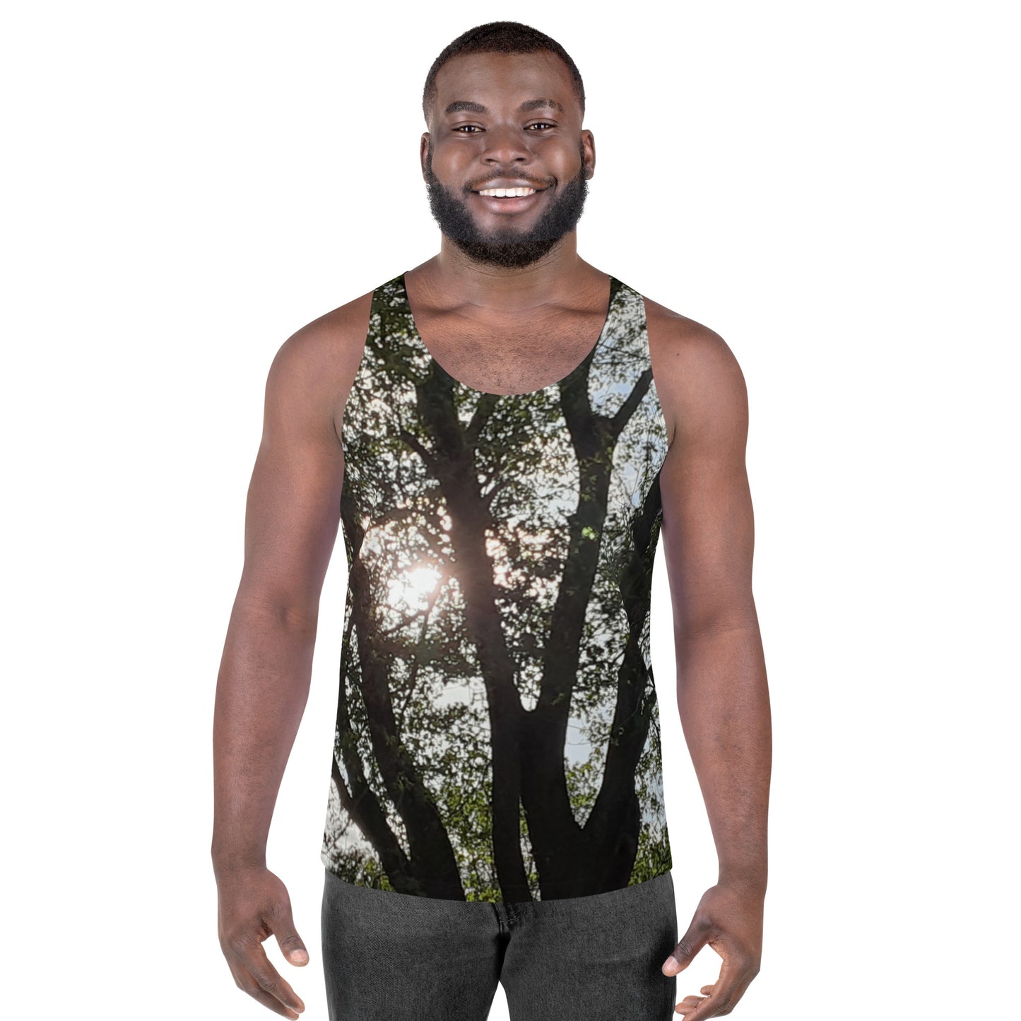 GG - Men's Tank Top - Trees & Sun