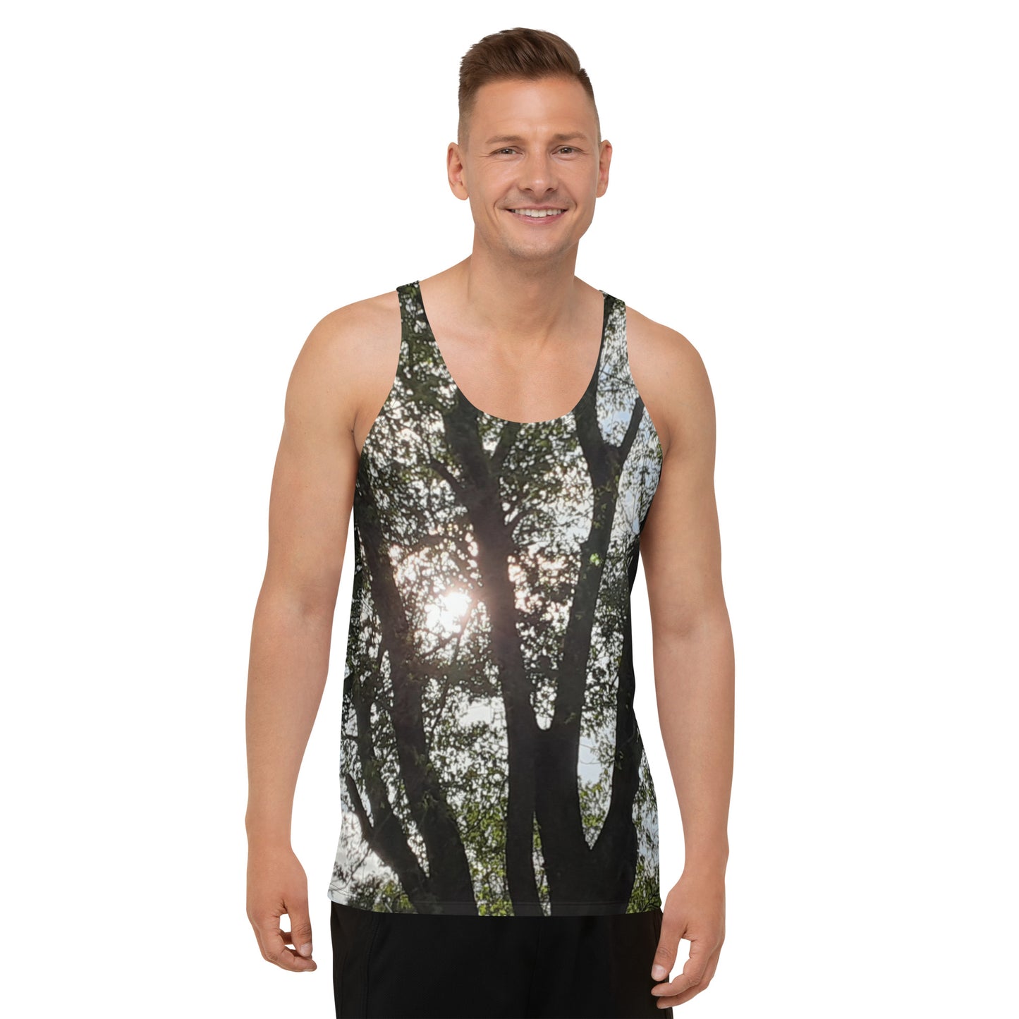 GG - Men's Tank Top - Trees & Sun