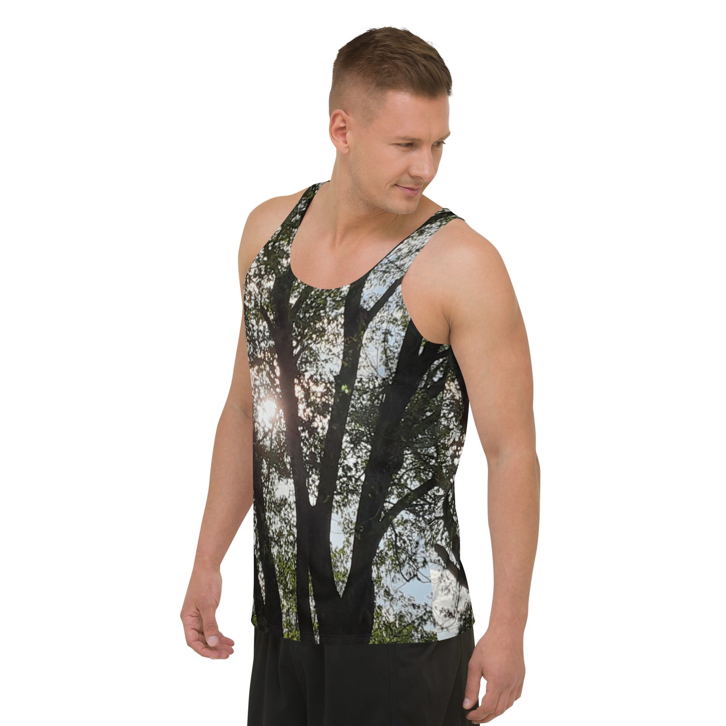 GG - Men's Tank Top - Trees & Sun