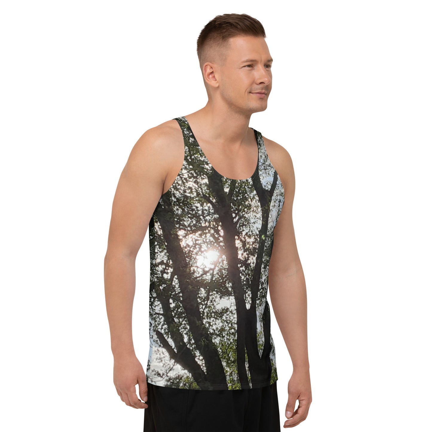 GG - Men's Tank Top - Trees & Sun