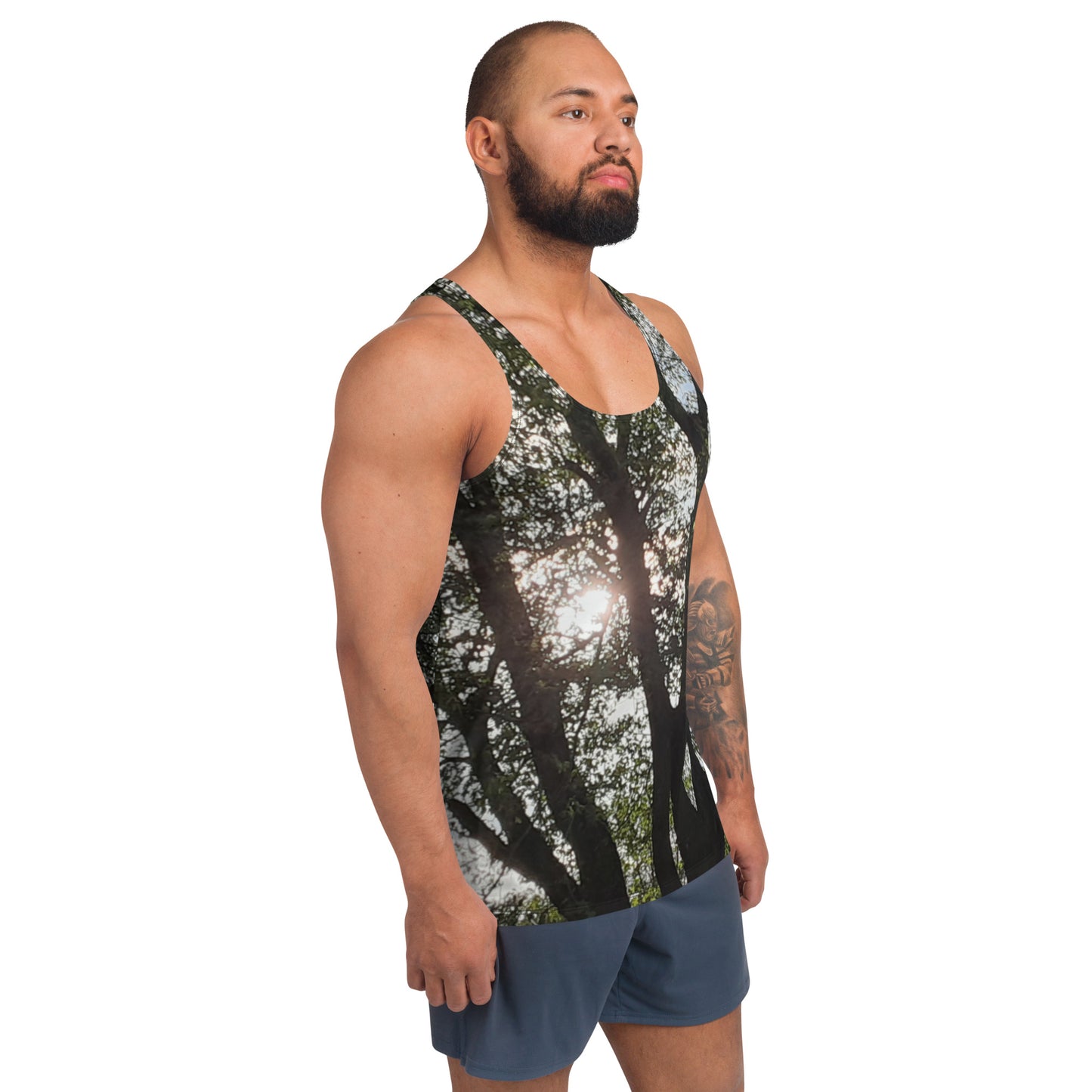 GG - Men's Tank Top - Trees & Sun