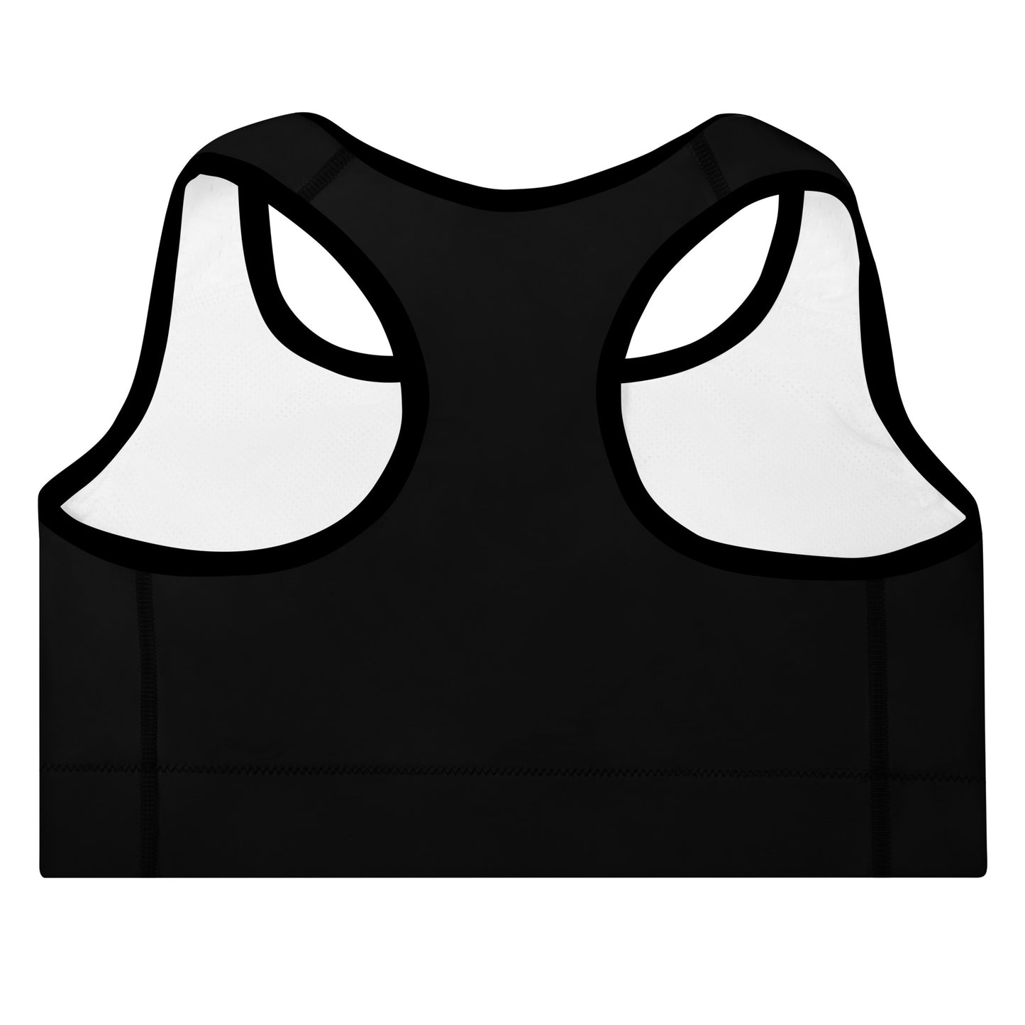 GG - Padded Sports Bra - Black