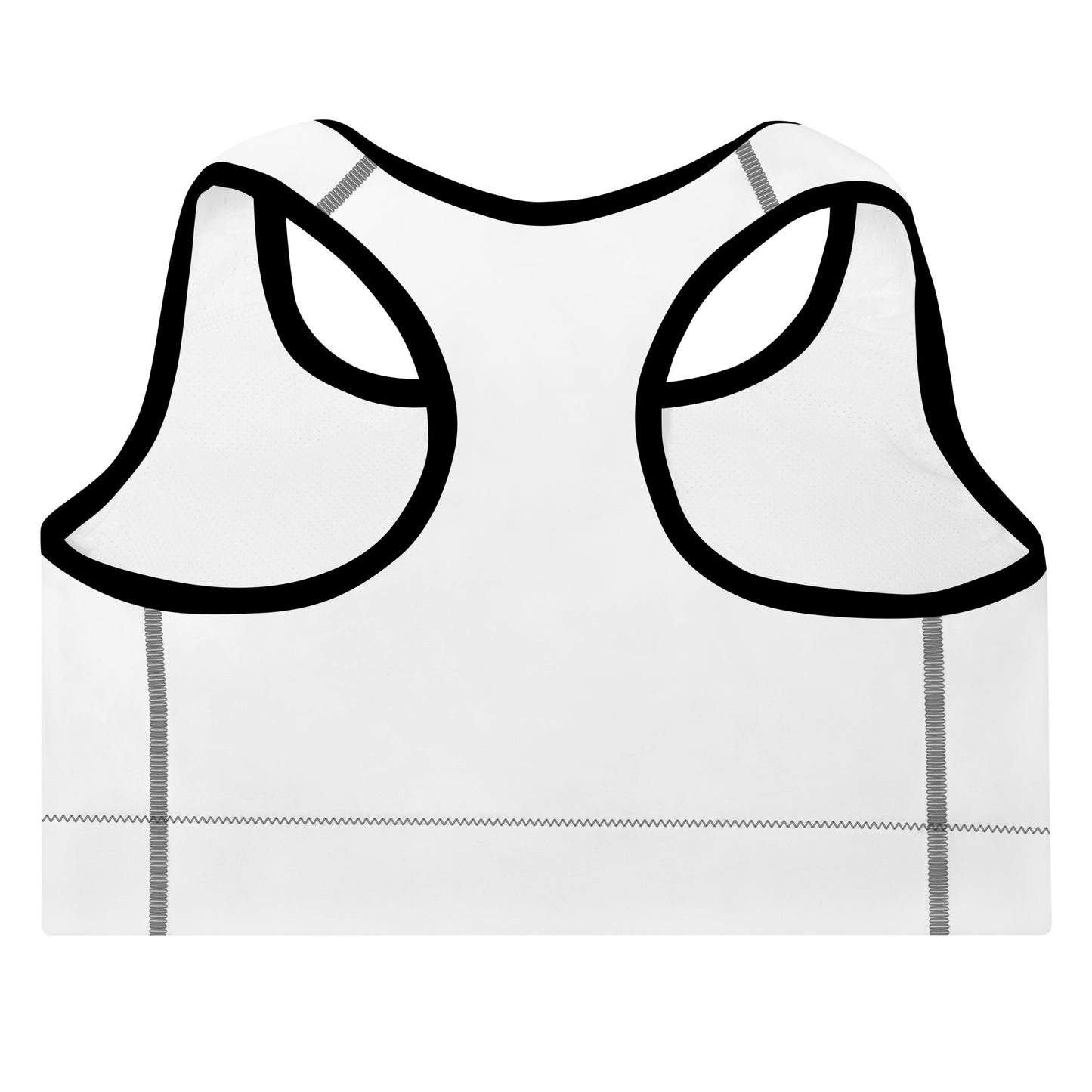 GG - Padded Sports Bra - White