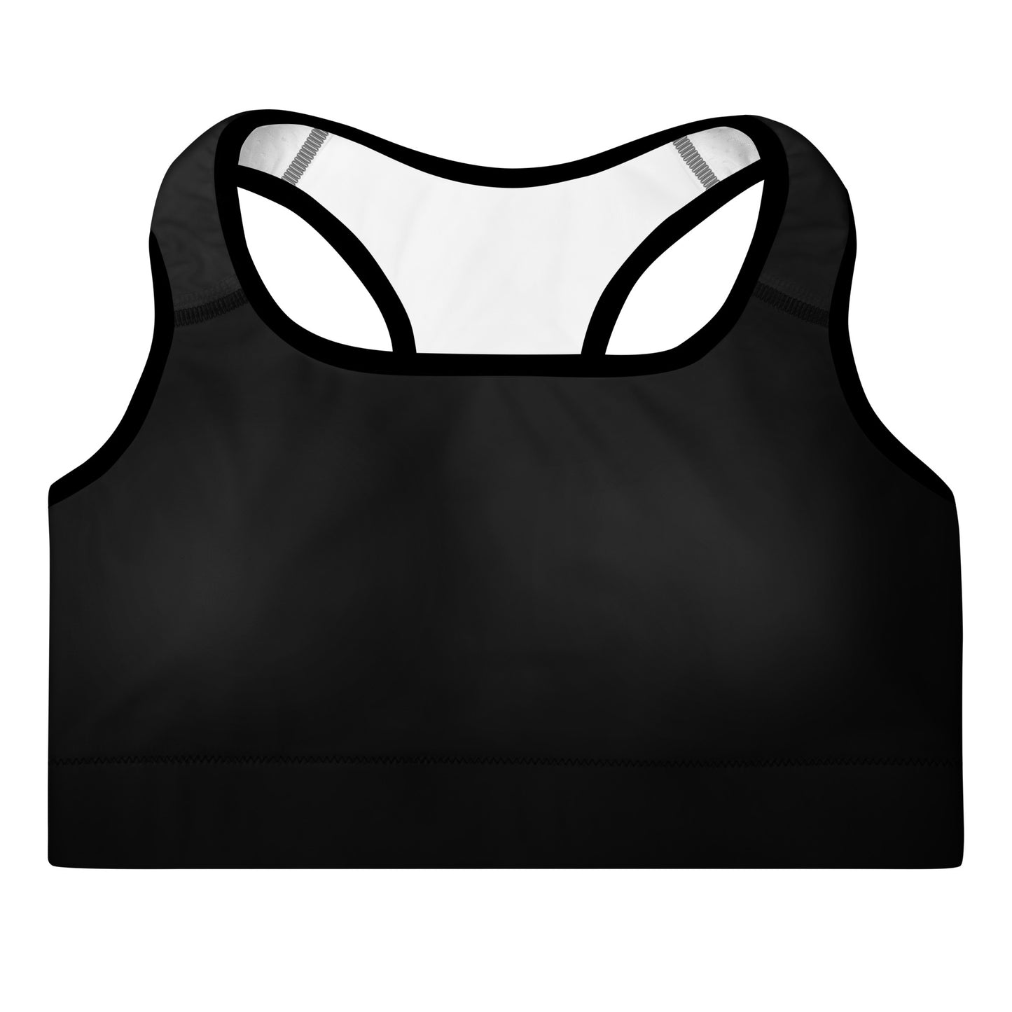 GG - Padded Sports Bra - Black