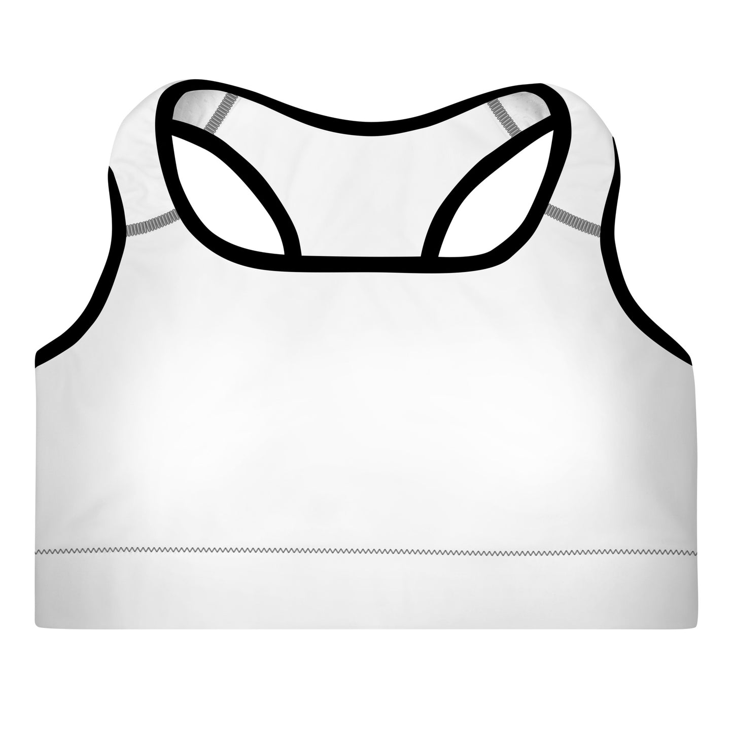 GG - Padded Sports Bra - White