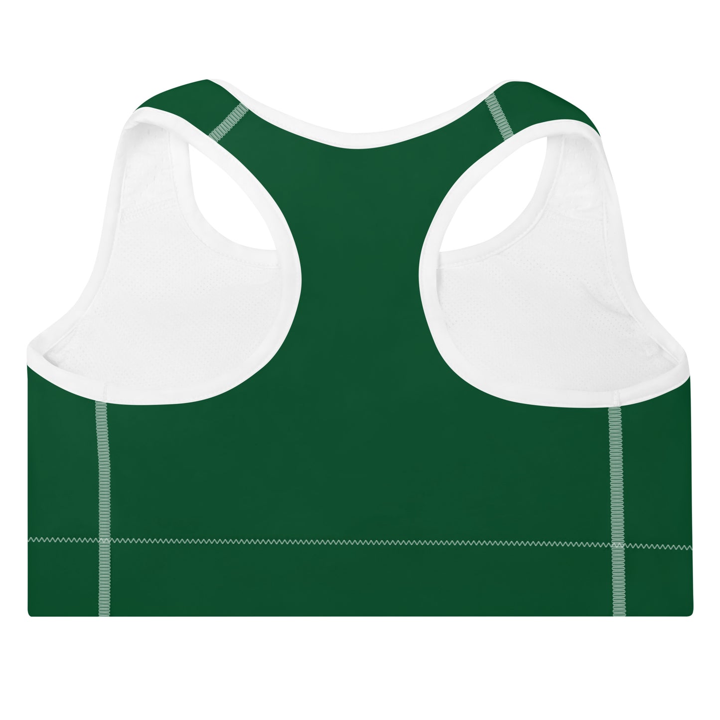 GG - Padded Sports Bra - Forest Green