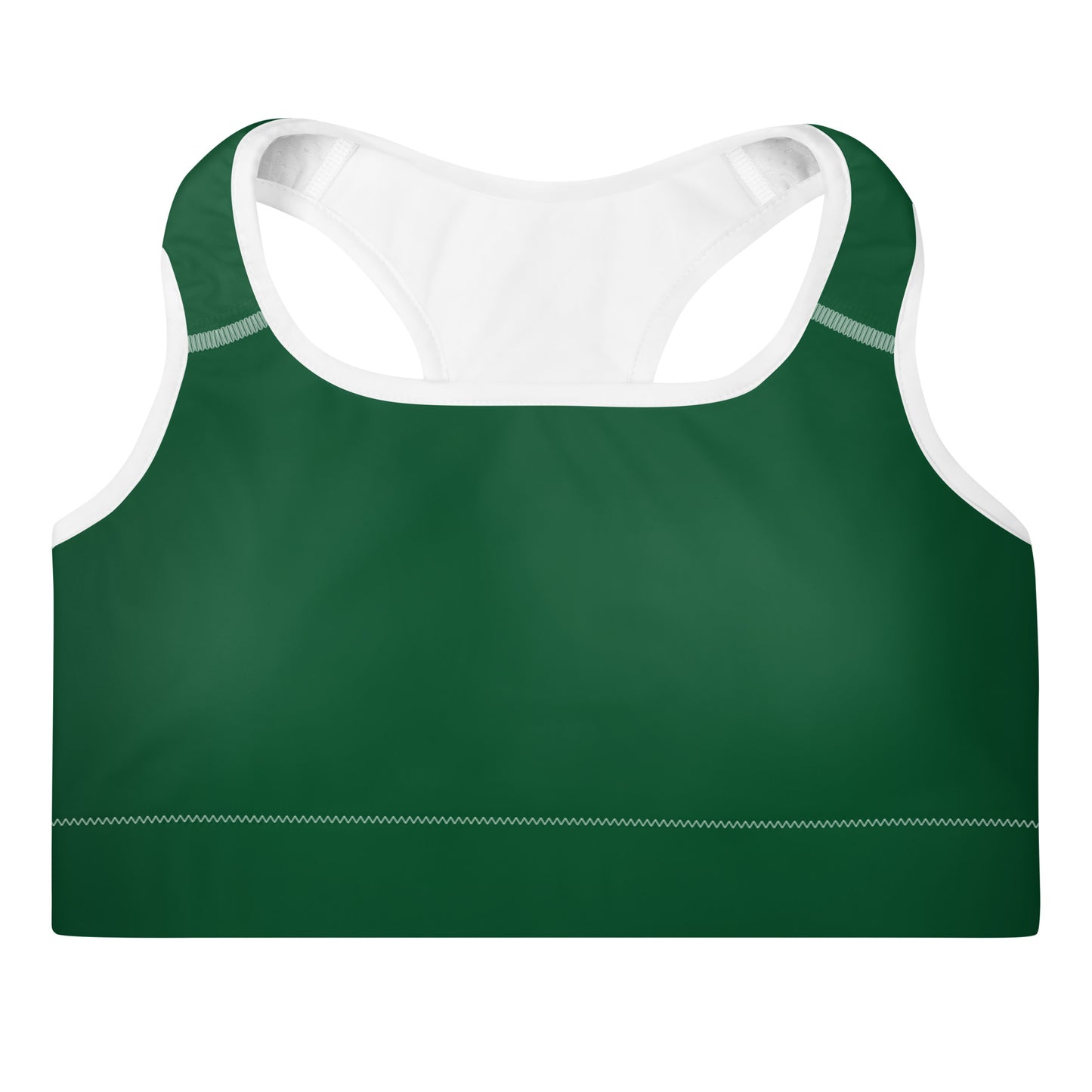 GG - Padded Sports Bra - Forest Green