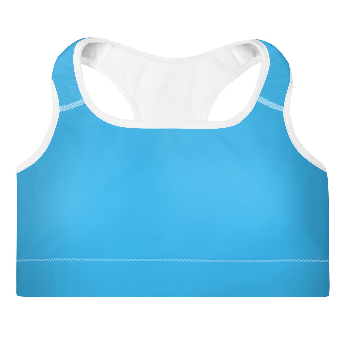 GG - Padded Sports Bra - Deep Sky Blue