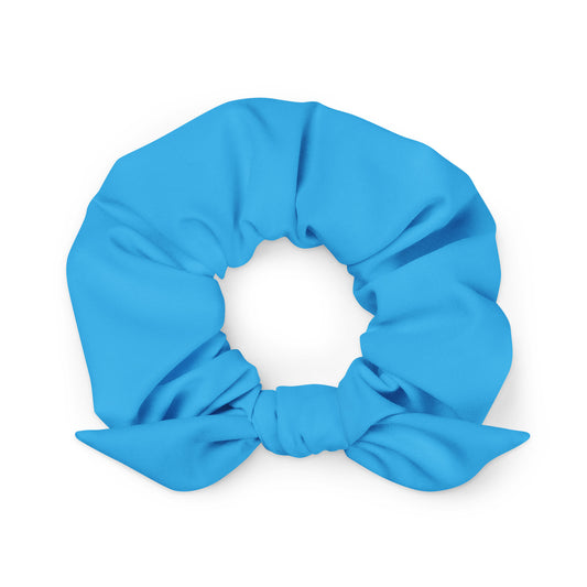 GG - Hair Scrunchie - Deep Sky Blue