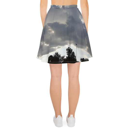 GG - Skater Skirt - Trees & Clouds