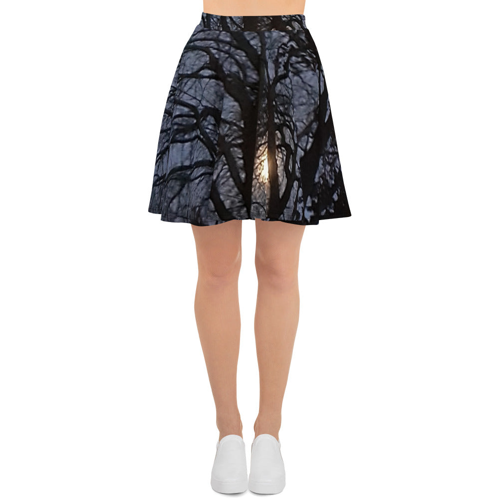 GG - Skater Skirt - Trees & Moon