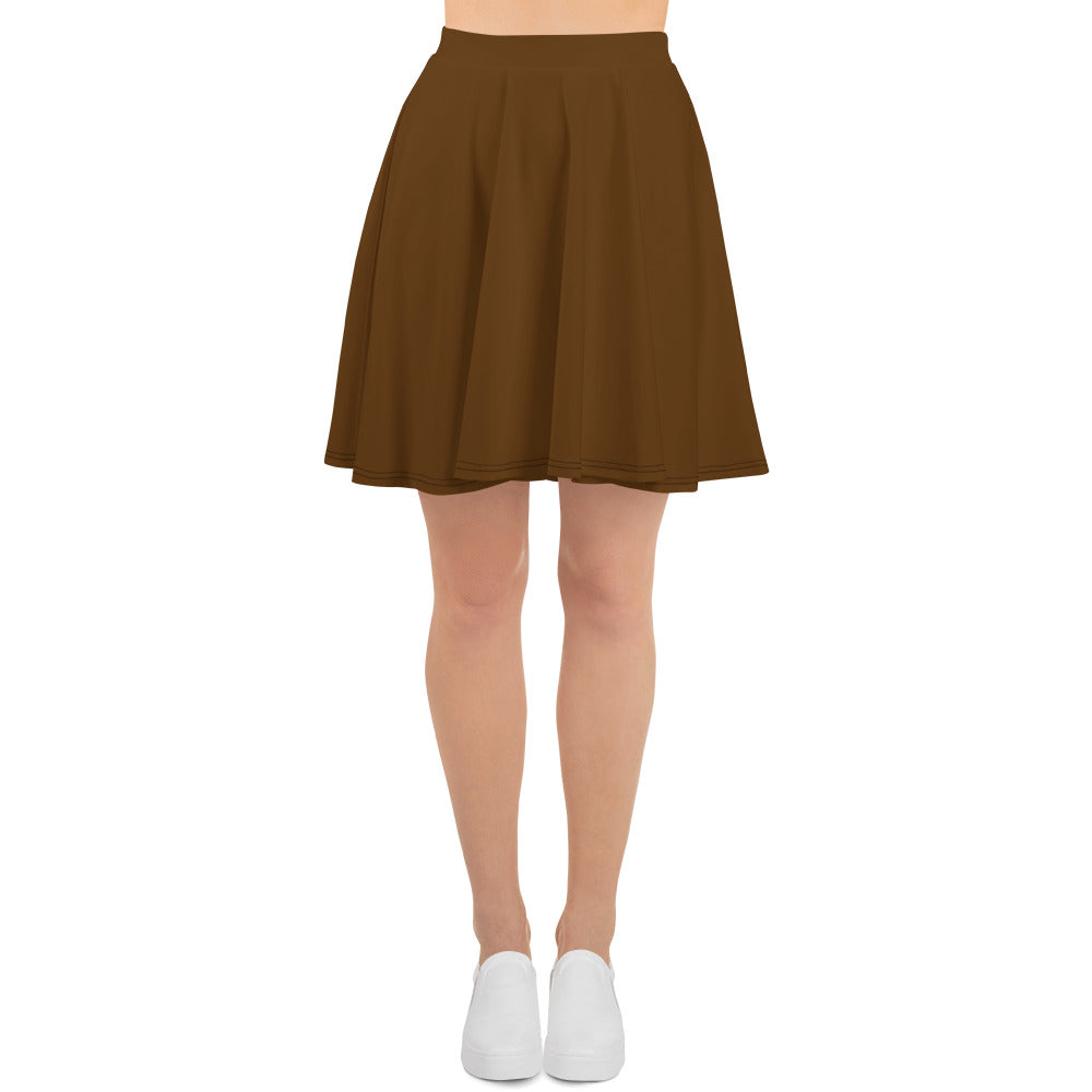 GG - Skater Skirt - Brown