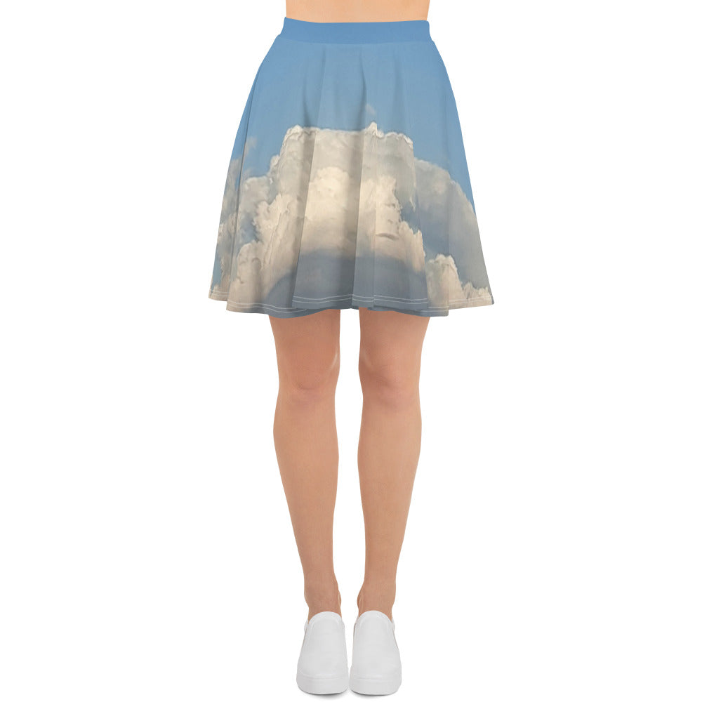 GG - Skater Skirt - Clouds & Blue Sky