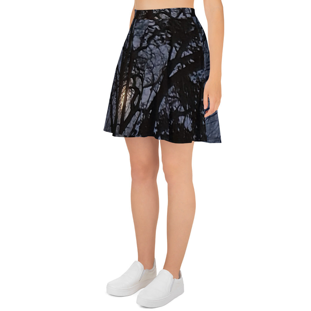 GG - Skater Skirt - Trees & Moon