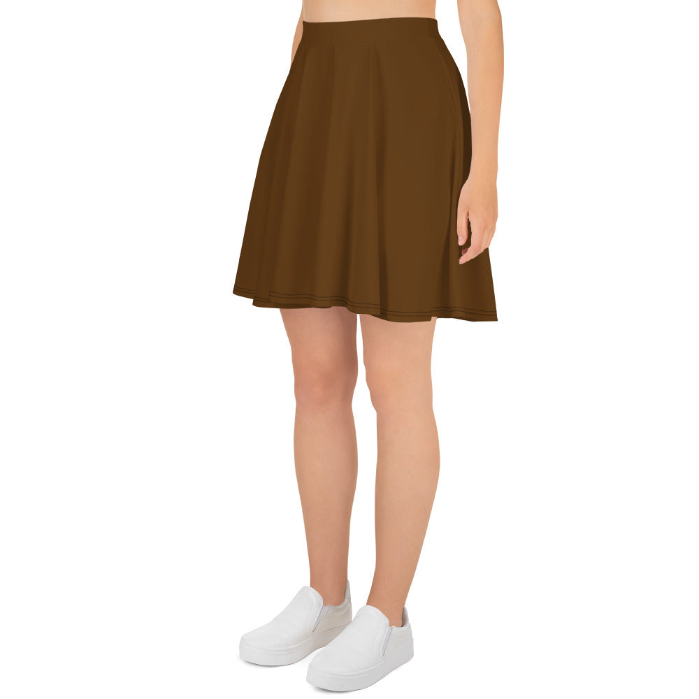 GG - Skater Skirt - Brown