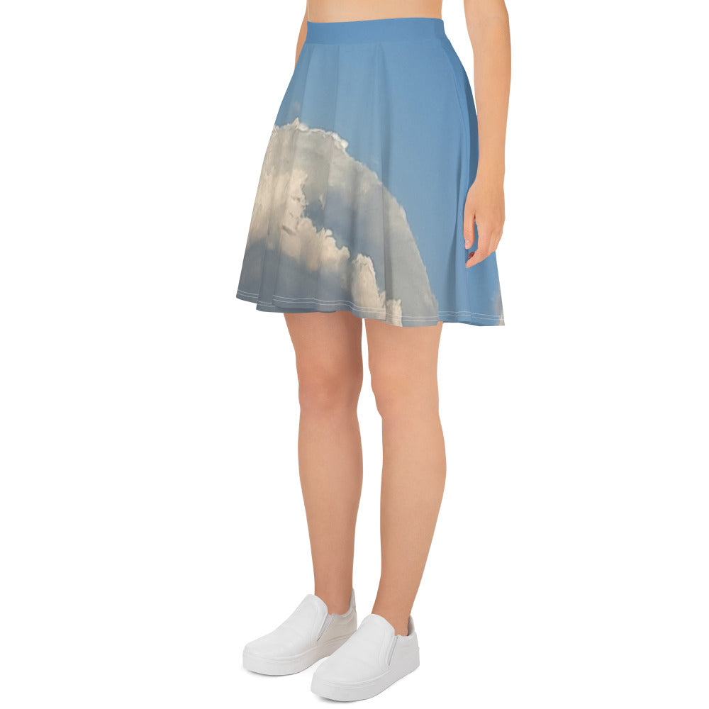 GG - Skater Skirt - Clouds & Blue Sky