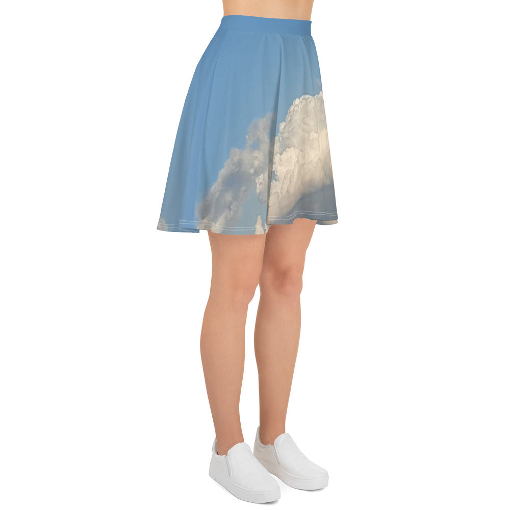 GG - Skater Skirt - Clouds & Blue Sky