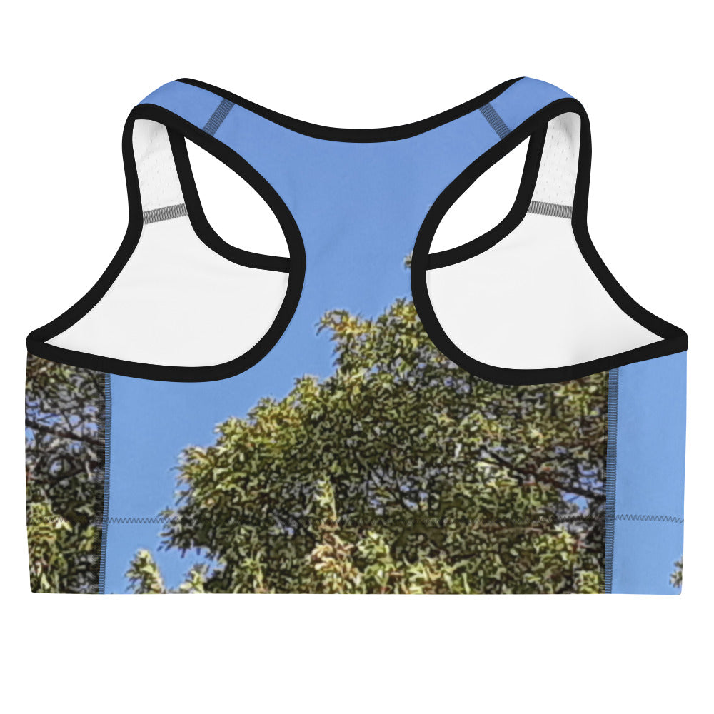 GG - Sports bra - Trees & Blue Sky