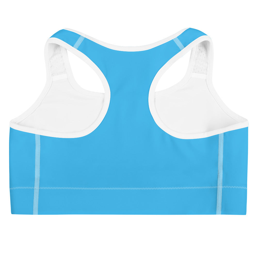 GG - Sports bra - Deep Sky Blue