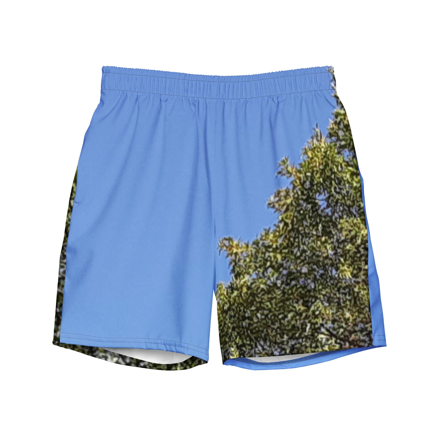 GG - Men's swim trunks - Trees & Blue Sky