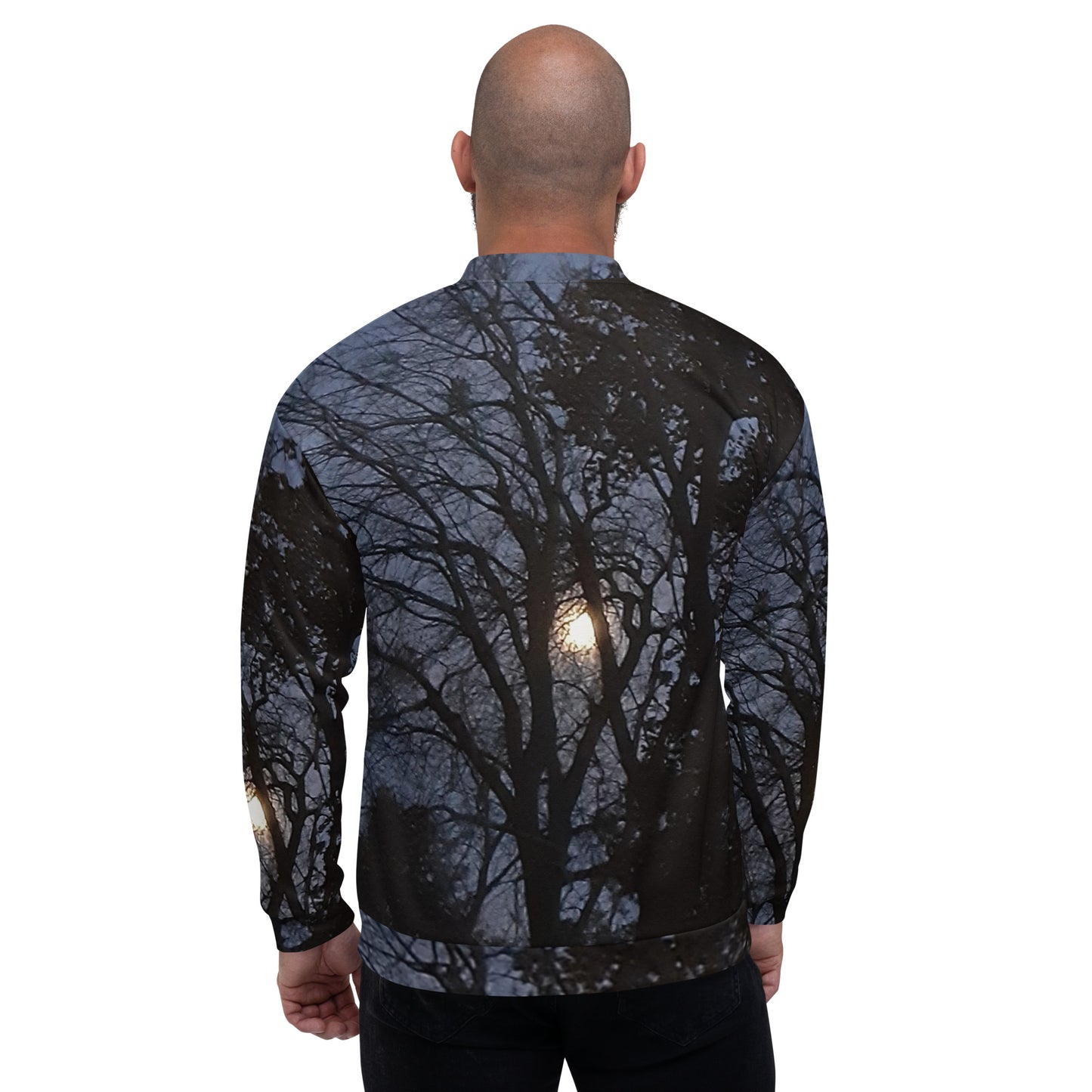 GG - Unisex Bomber Jacket - Trees & Moon