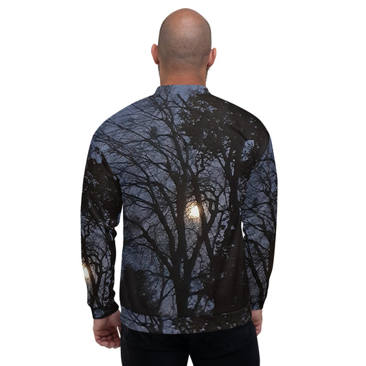 GG - Unisex Bomber Jacket - Trees & Moon