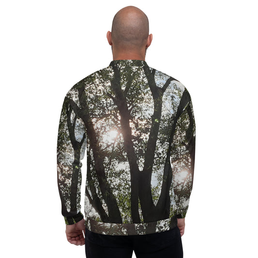 GG - Unisex Bomber Jacket - Trees & Sun