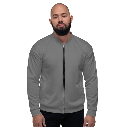 GG - Unisex Bomber Jacket - Grey