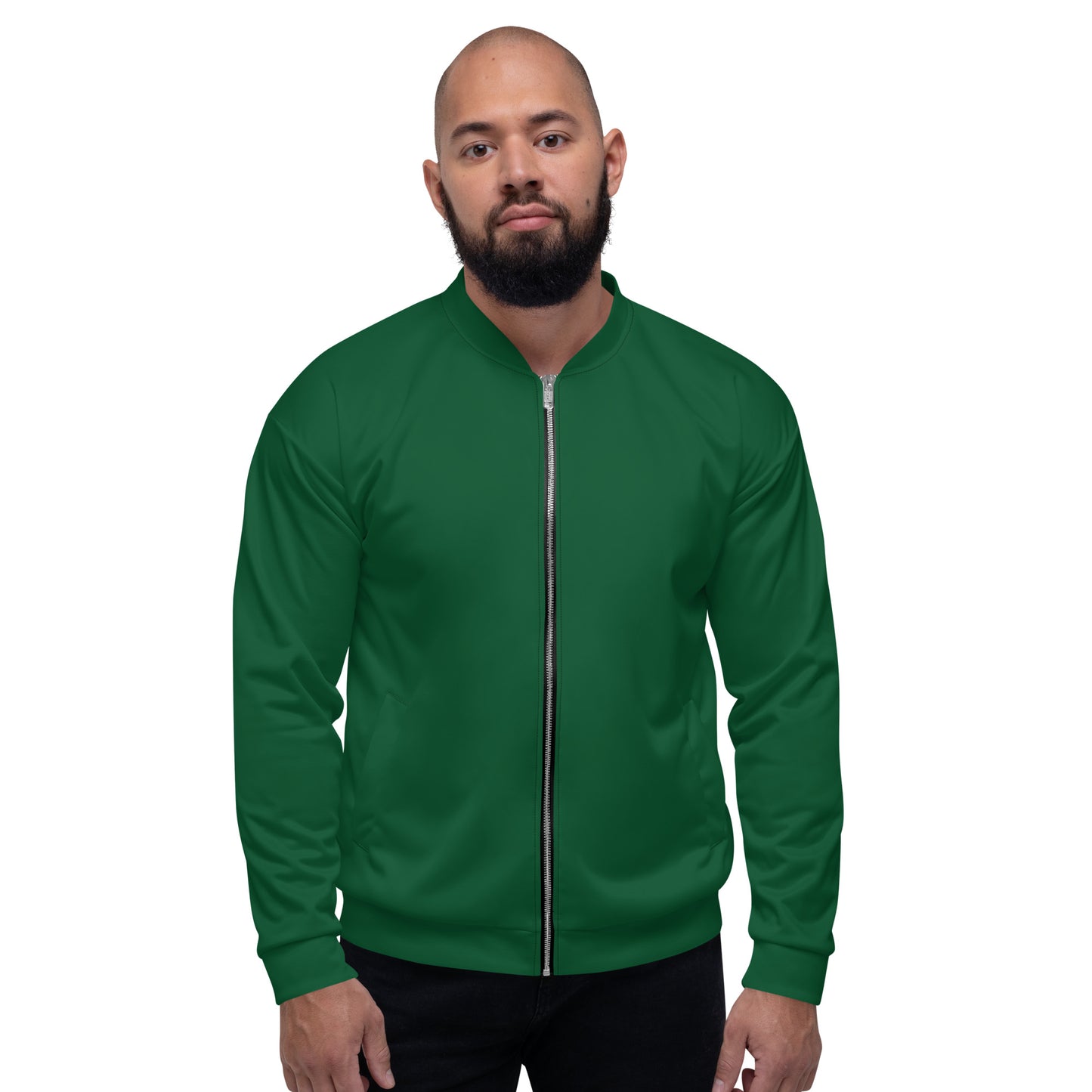 GG - Unisex Bomber Jacket - Forest Green