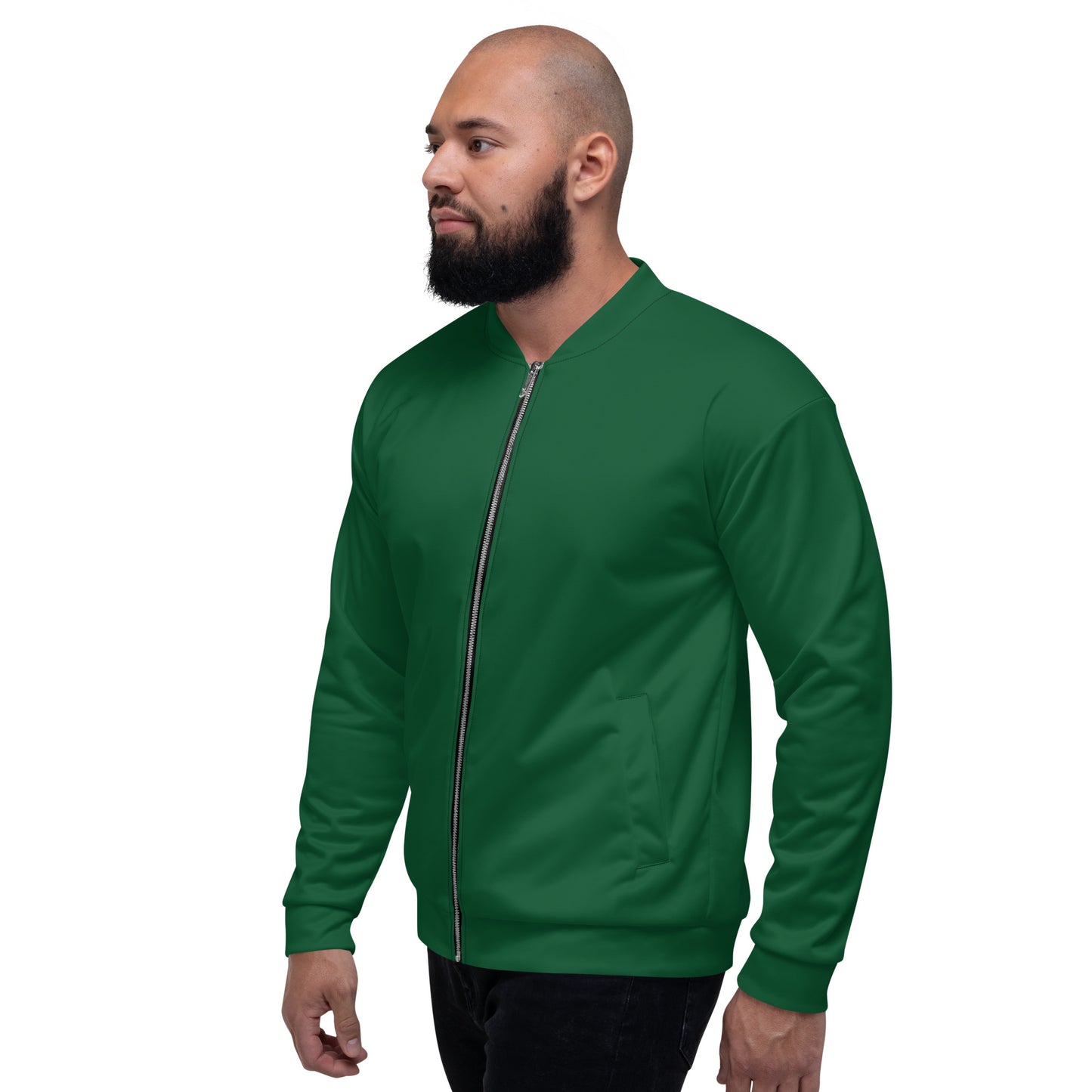 GG - Unisex Bomber Jacket - Forest Green