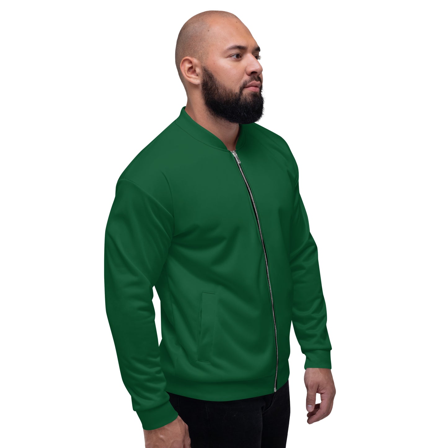 GG - Unisex Bomber Jacket - Forest Green