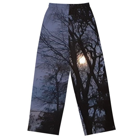 GG - Unisex wide-leg pants - Trees & Moon