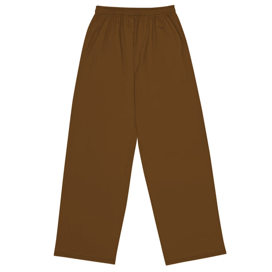 GG - Unisex wide-leg pants - Brown