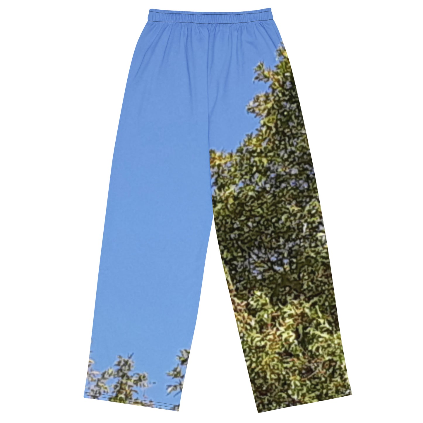 GG - Unisex wide-leg pants - Trees & Blue Sky