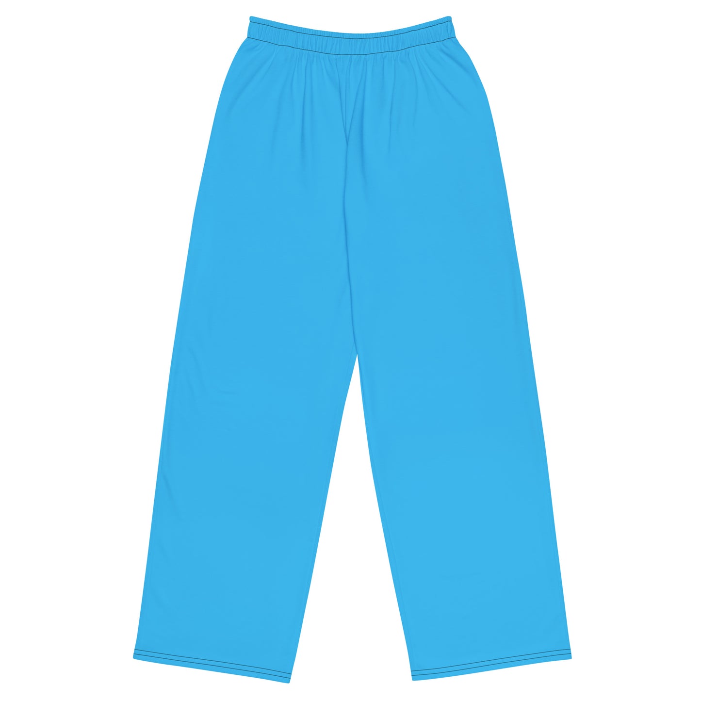 GG - Unisex wide-leg pants - Deep Sky Blue