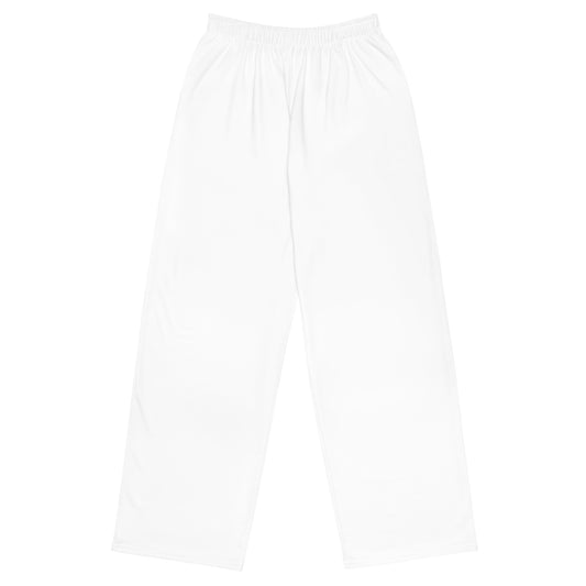 GG - Unisex wide-leg pants - White