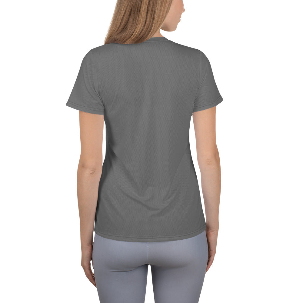 GG - Women's Athletic T-shirt - Grey