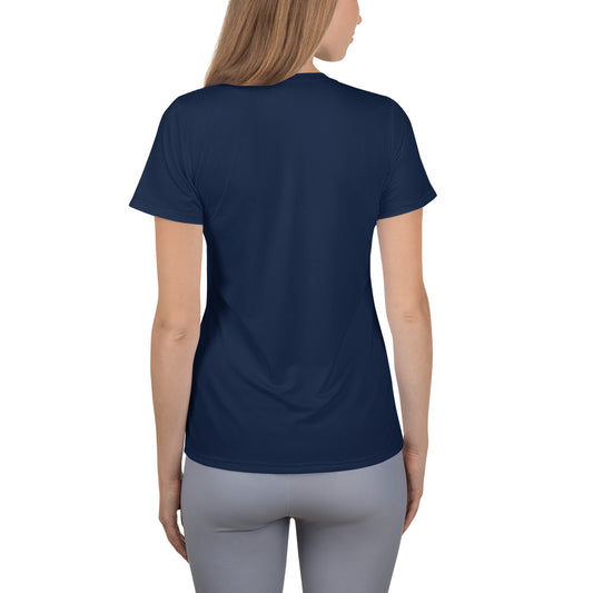 GG - Women's Athletic T-shirt - Navy